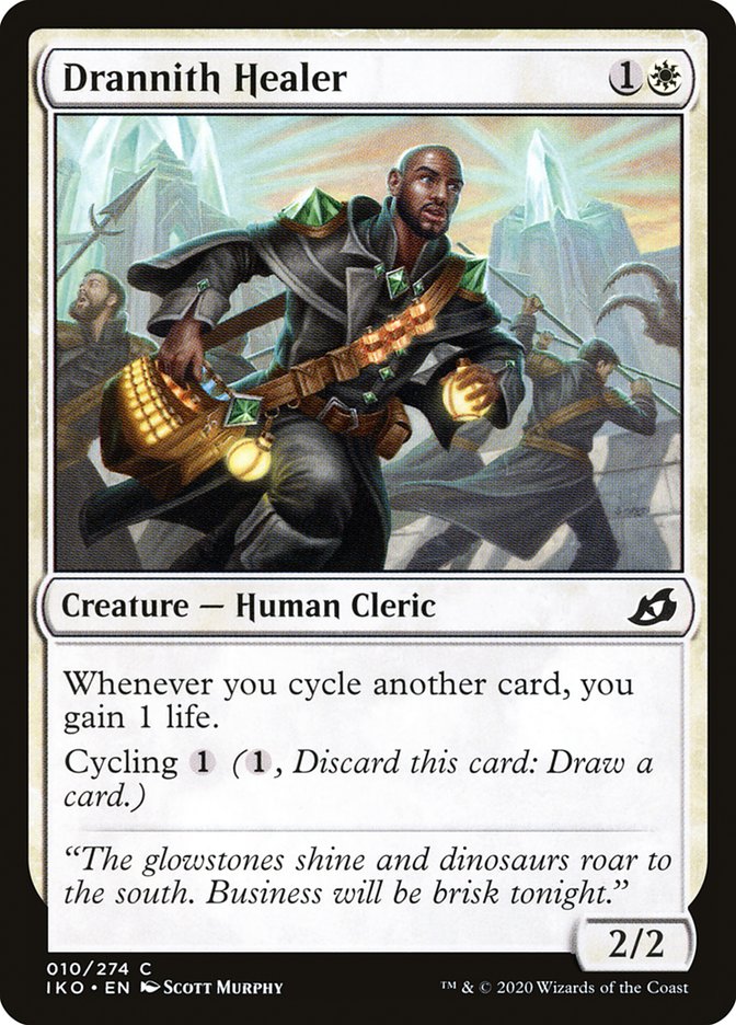 MTG Card Title: Drannith Healer IKO/10