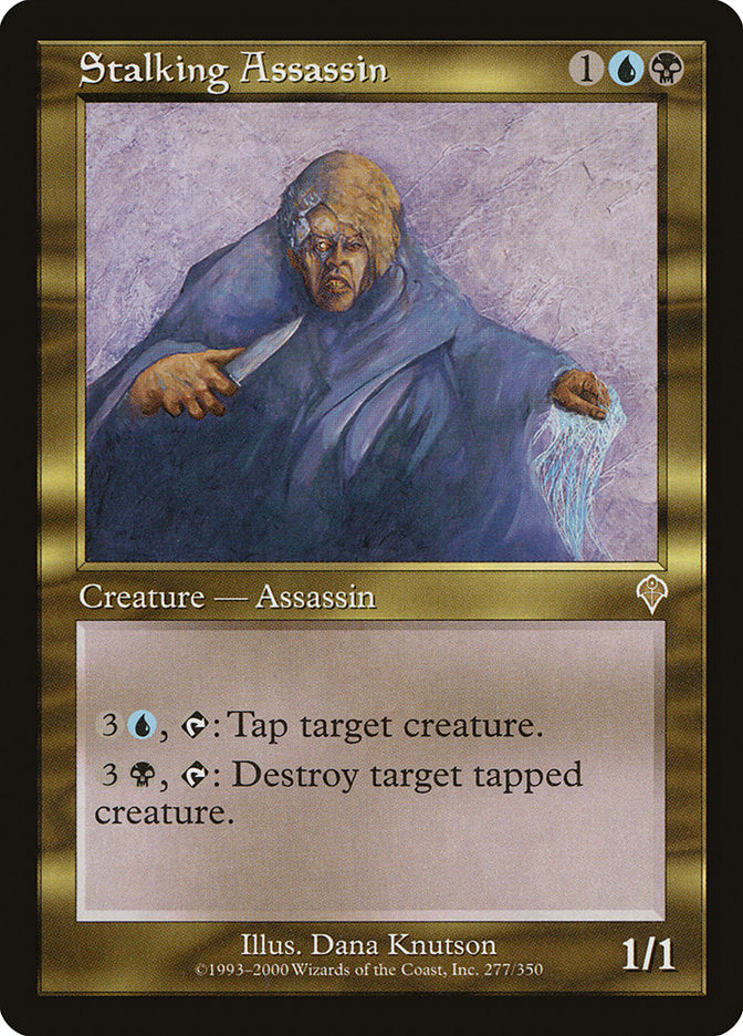 MTG Card Title: Stalking Assassin INV/277