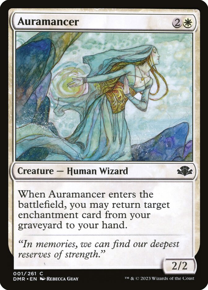 MTG Card Title: Auramancer DMR/1