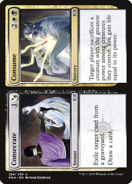 MTG Card Title: Consecrate // Consume RNA/224