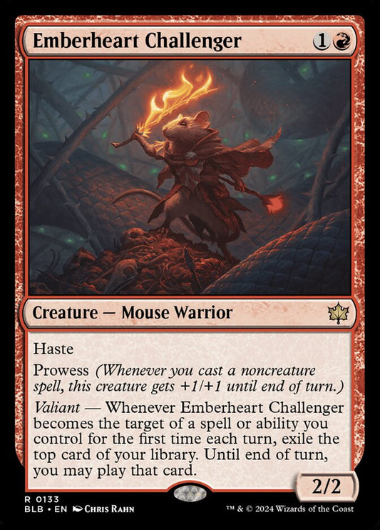 MTG Card Title: Emberheart Challenger BLB/133