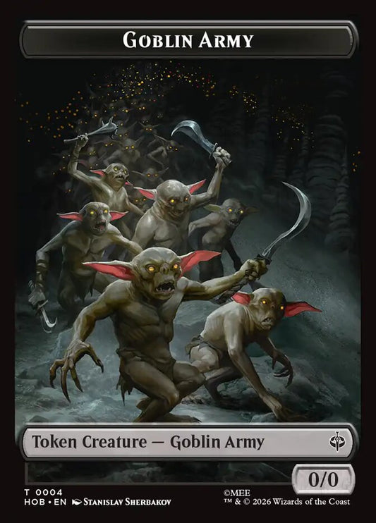 MTG Card Title: Goblin Army THOB/4
