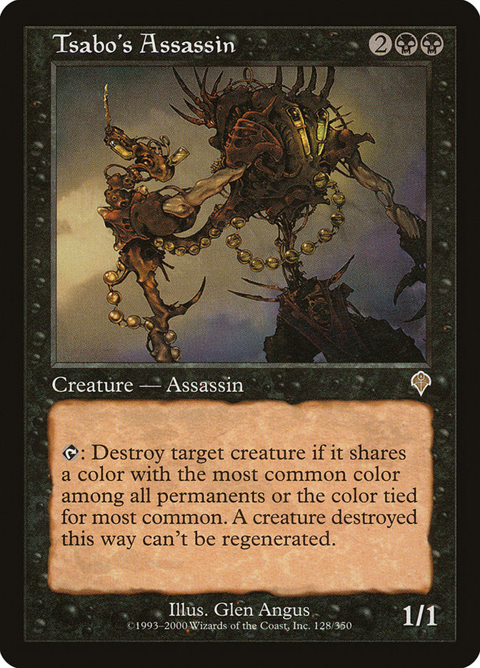 MTG Card Title: Tsabo's Assassin INV/128