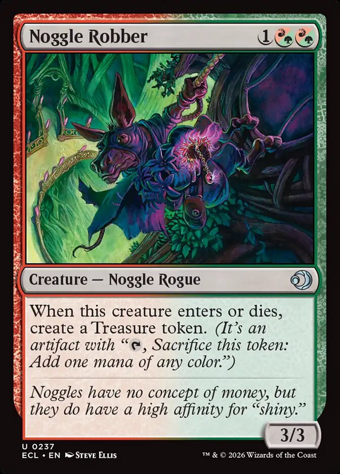 MTG Card Title: Noggle Robber ECL/237