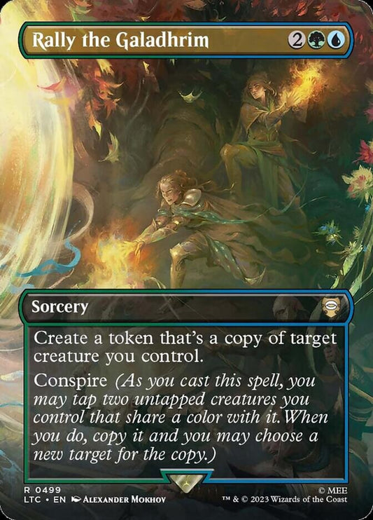 MTG Card Title: Rally the Galadhrim LTC/499