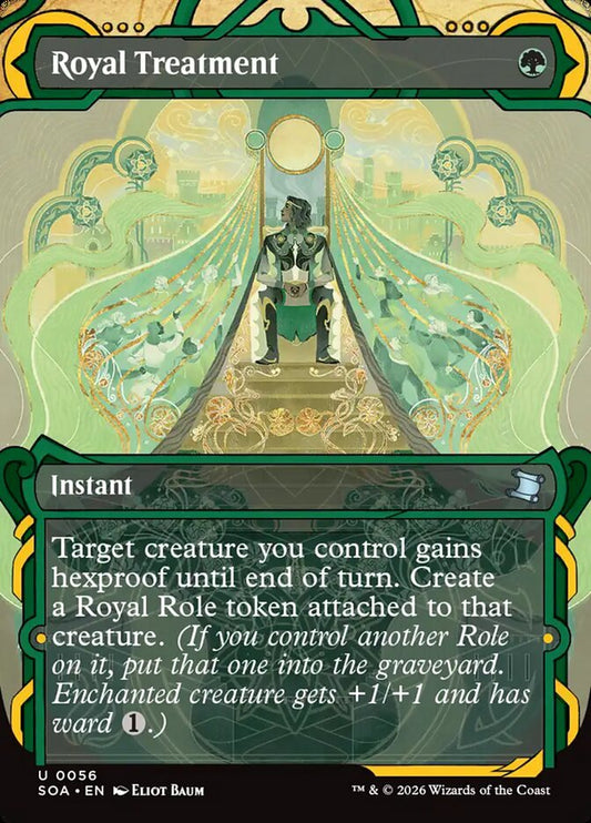 MTG Card Title: Royal Treatment SOA/56