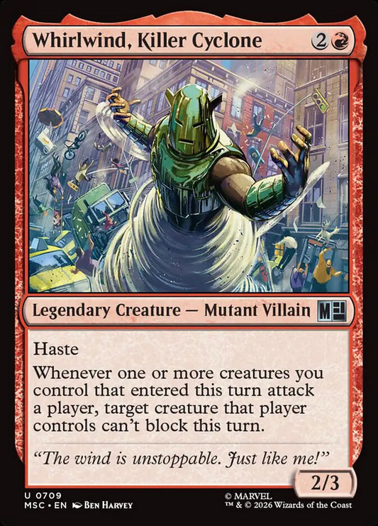 MTG Card Title: Whirlwind, Killer Cyclone MSC/709
