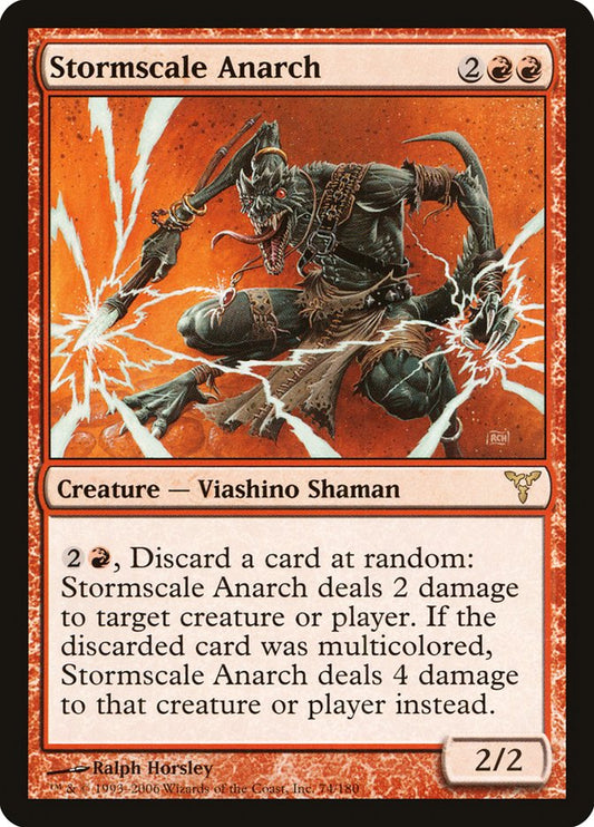 MTG Card Title: Stormscale Anarch DIS/74