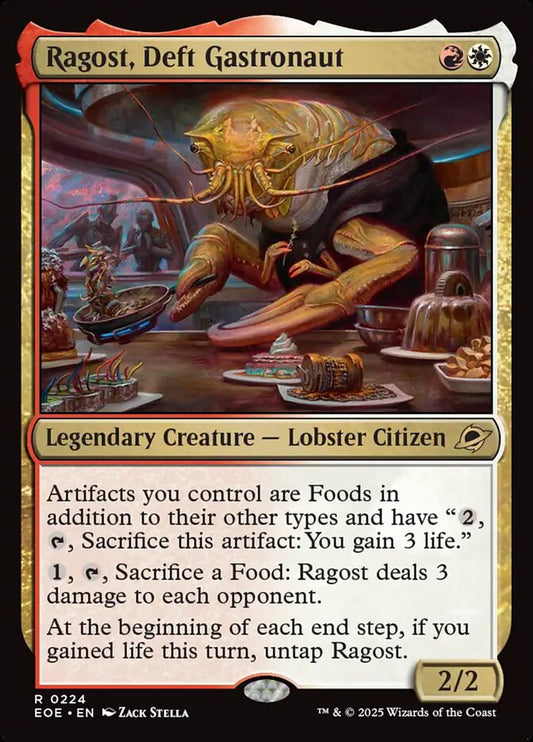 MTG Card Title: Ragost, Deft Gastronaut EOE/224