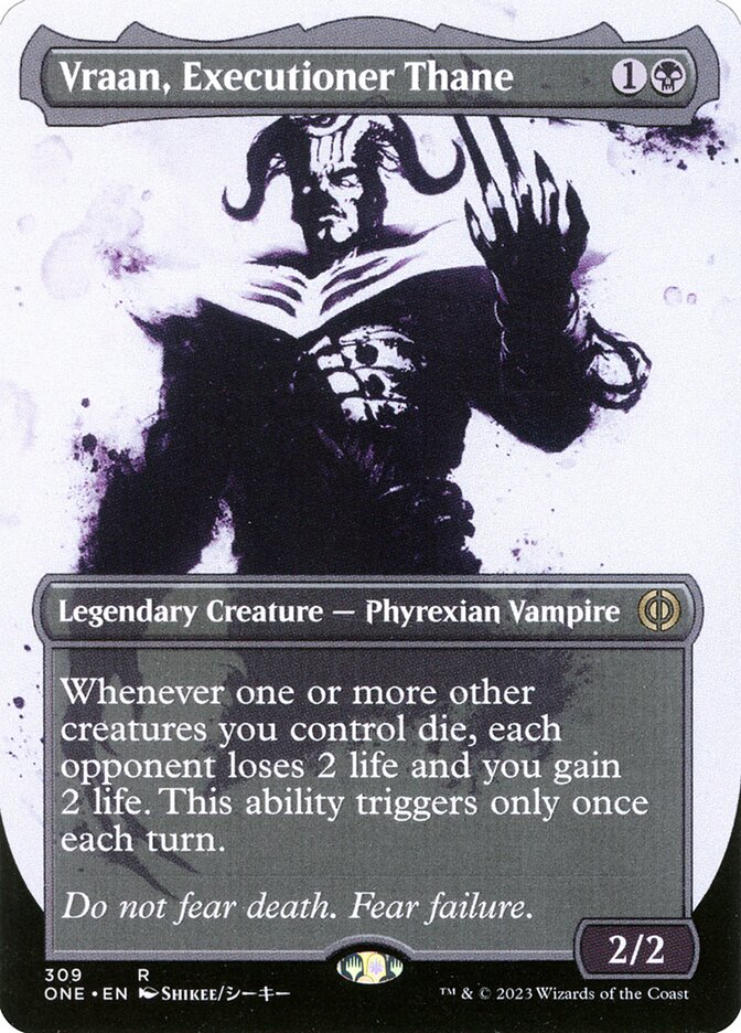 MTG Card Title: Vraan, Executioner Thane ONE/309