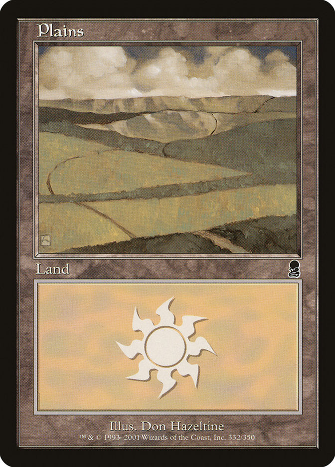 MTG Card Title: Plains ODY/332