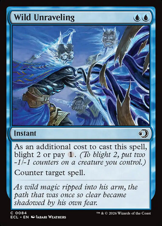 MTG Card Title: Wild Unraveling ECL/84
