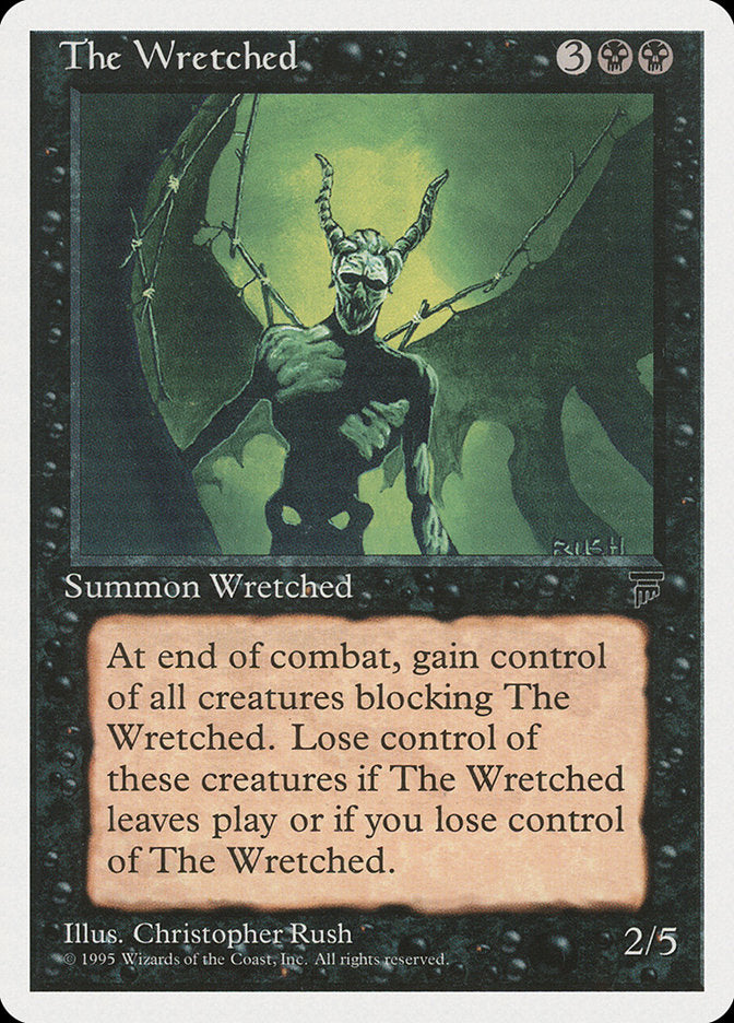 MTG Card Title: The Wretched CHR/39
