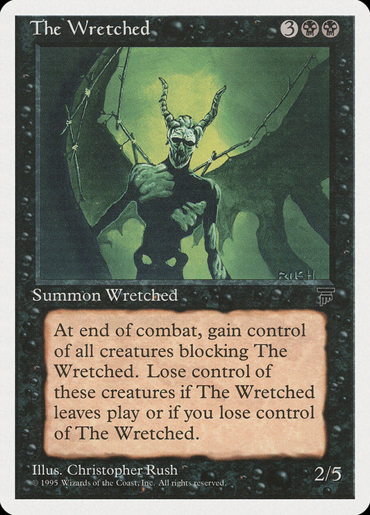 MTG Card Title: The Wretched CHR/39