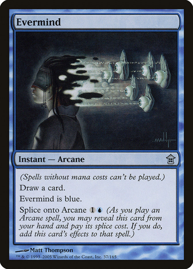 MTG Card Title: Evermind SOK/37