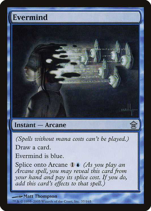 MTG Card Title: Evermind SOK/37
