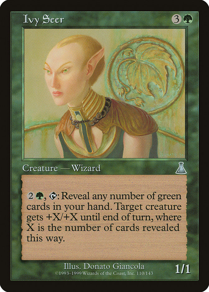MTG Card Title: Ivy Seer UDS/110