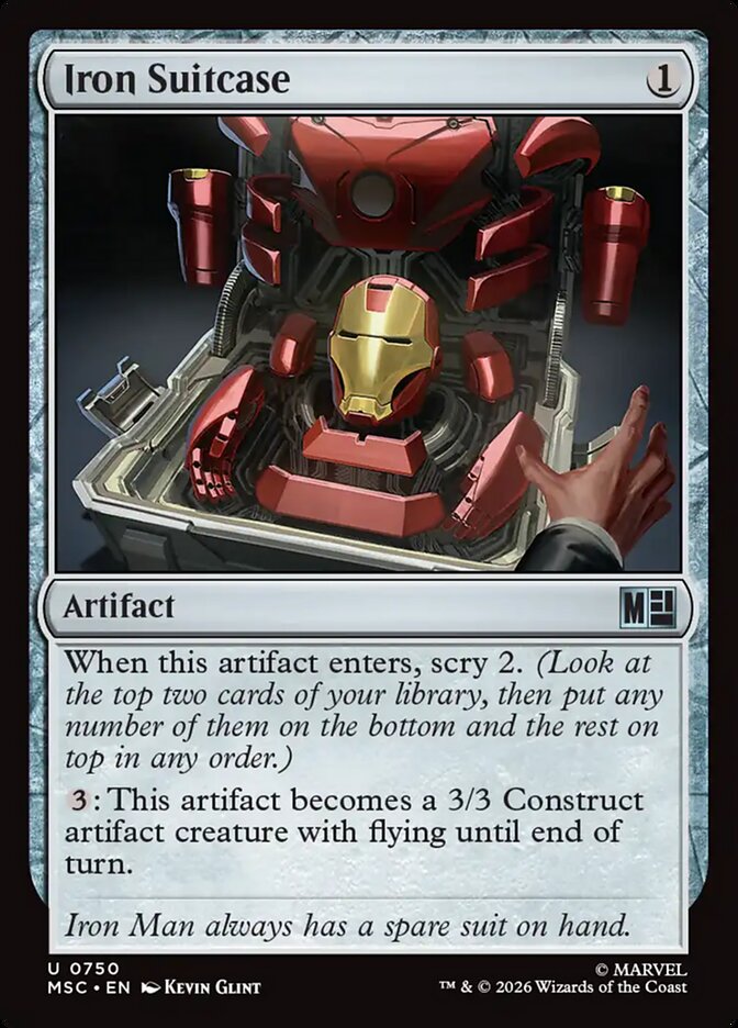 MTG Card Title: Iron Suitcase MSC/750