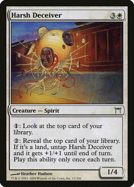MTG Card Title: Harsh Deceiver CHK/11