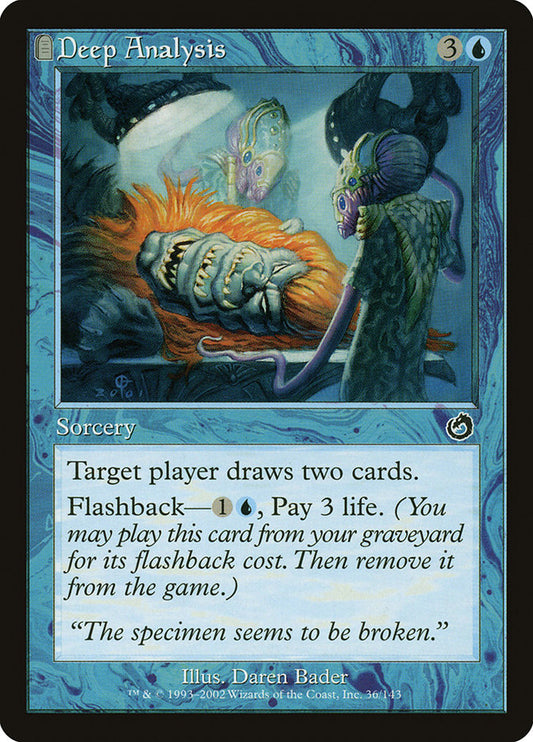 MTG Card Title: Deep Analysis TOR/36