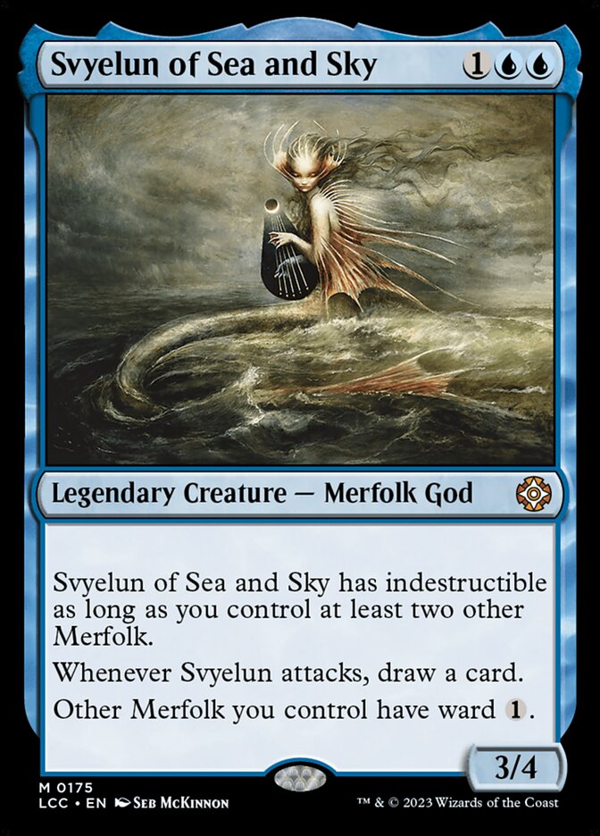 MTG Card Title: Svyelun of Sea and Sky LCC/175