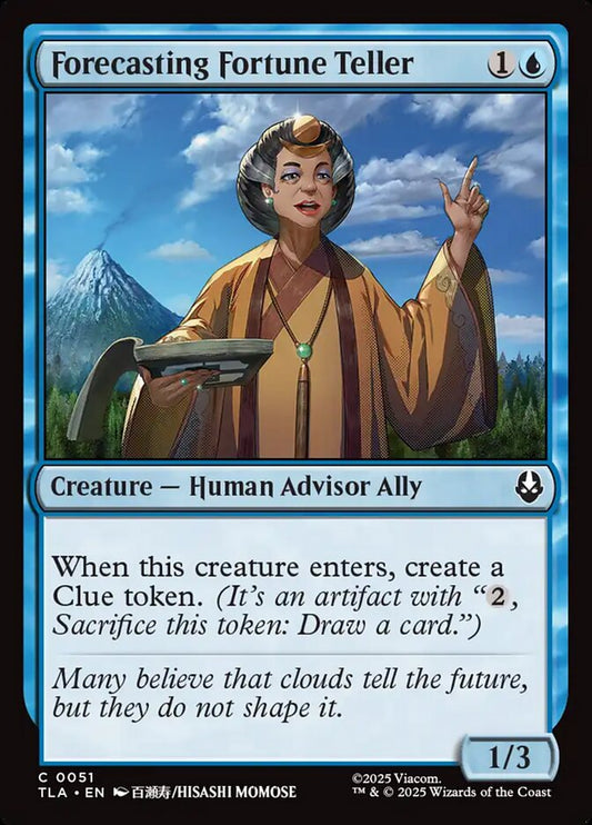 MTG Card Title: Forecasting Fortune Teller TLA/51