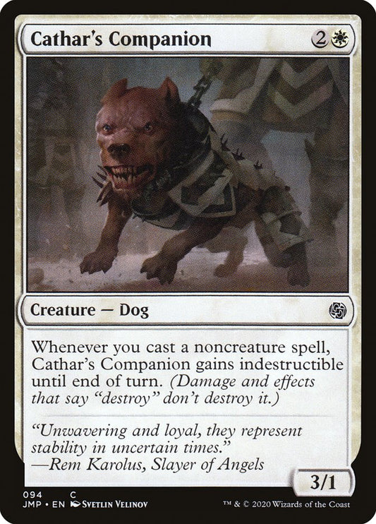 MTG Card Title: Cathar's Companion JMP/94