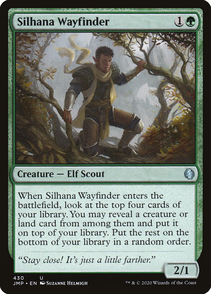 MTG Card Title: Silhana Wayfinder JMP/430