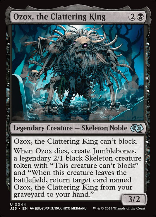 MTG Card Title: Ozox, the Clattering King J25/44