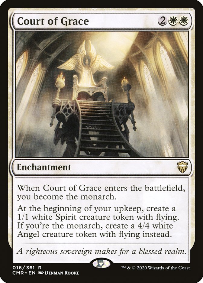 MTG Card Title: Court of Grace CMR/16