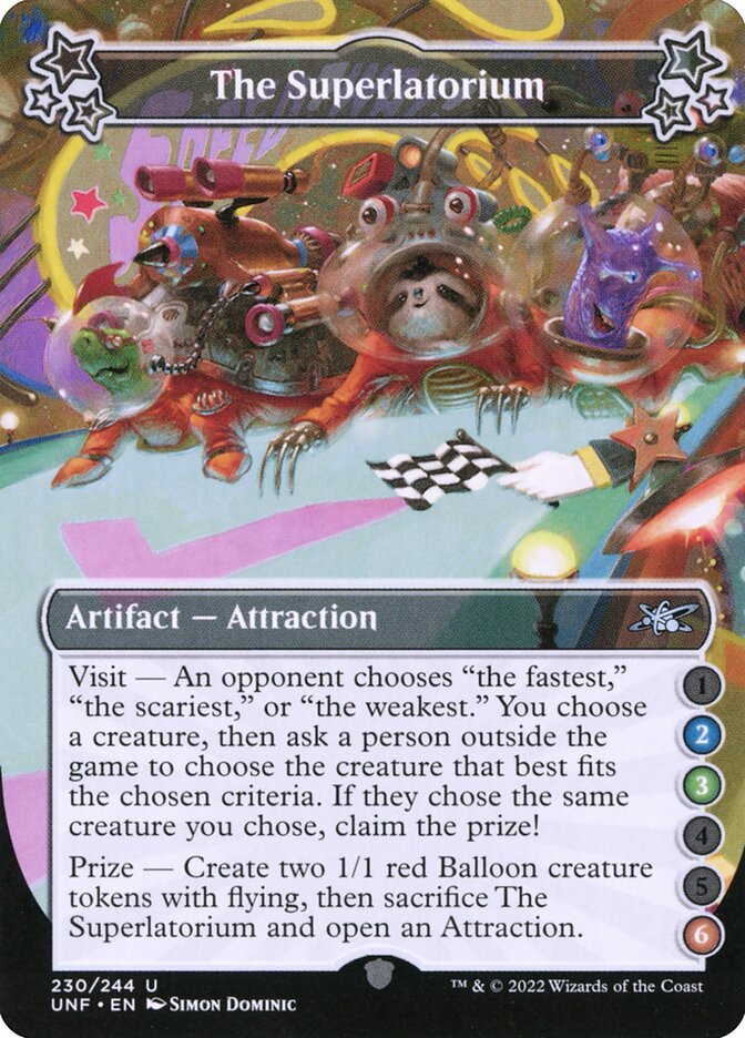 MTG Card Title: The Superlatorium UNF/230a