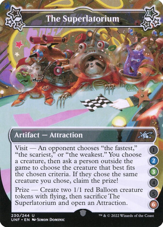 MTG Card Title: The Superlatorium UNF/230a