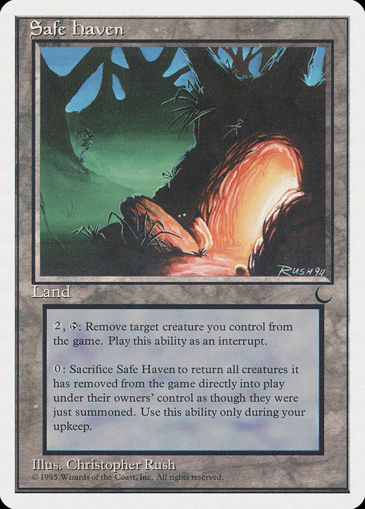 MTG Card Title: Safe Haven CHR/113