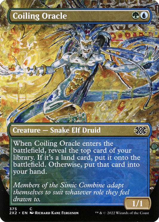 MTG Card Title: Coiling Oracle 2X2/375