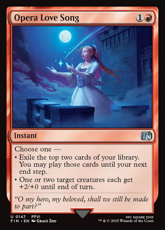 MTG Card Title: Opera Love Song FIN/147