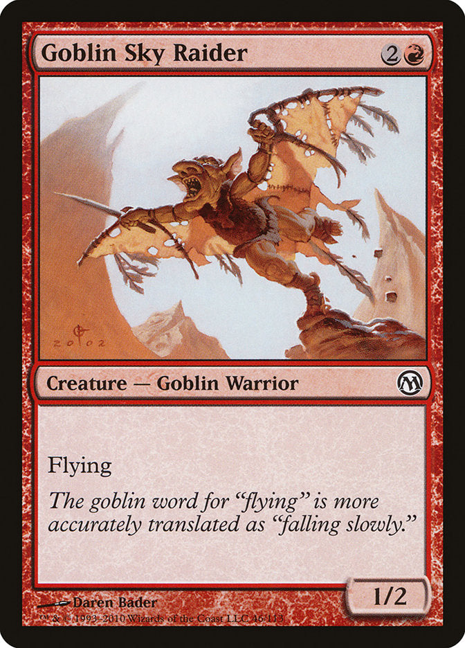 MTG Card Title: Goblin Sky Raider DPA/46