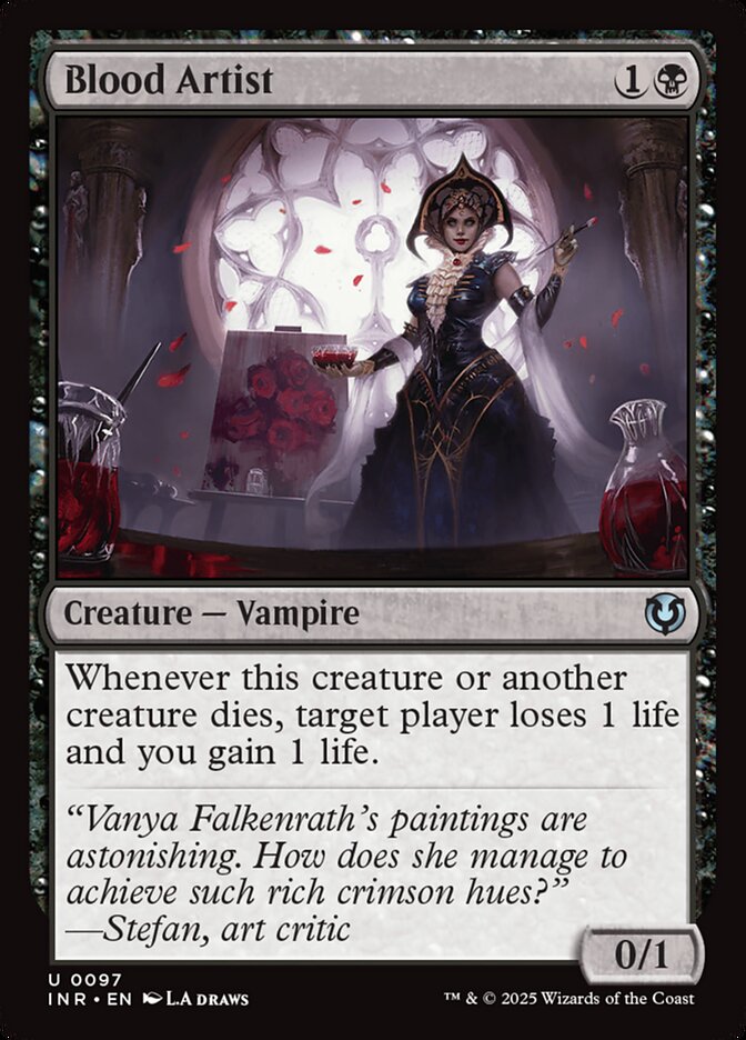 MTG Card Title: Blood Artist INR/97