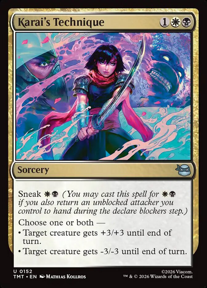MTG Card Title: Karai's Technique TMT/152
