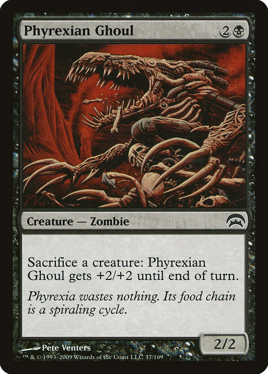 MTG Card Title: Phyrexian Ghoul HOP/37