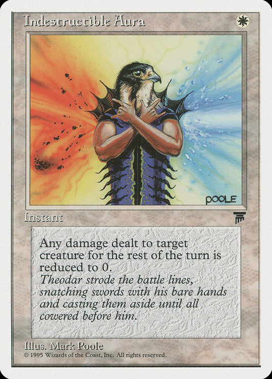 MTG Card Title: Indestructible Aura CHR/7