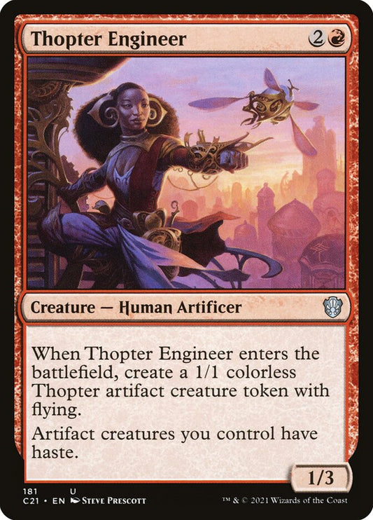 MTG Card Title: Thopter Engineer C21/181
