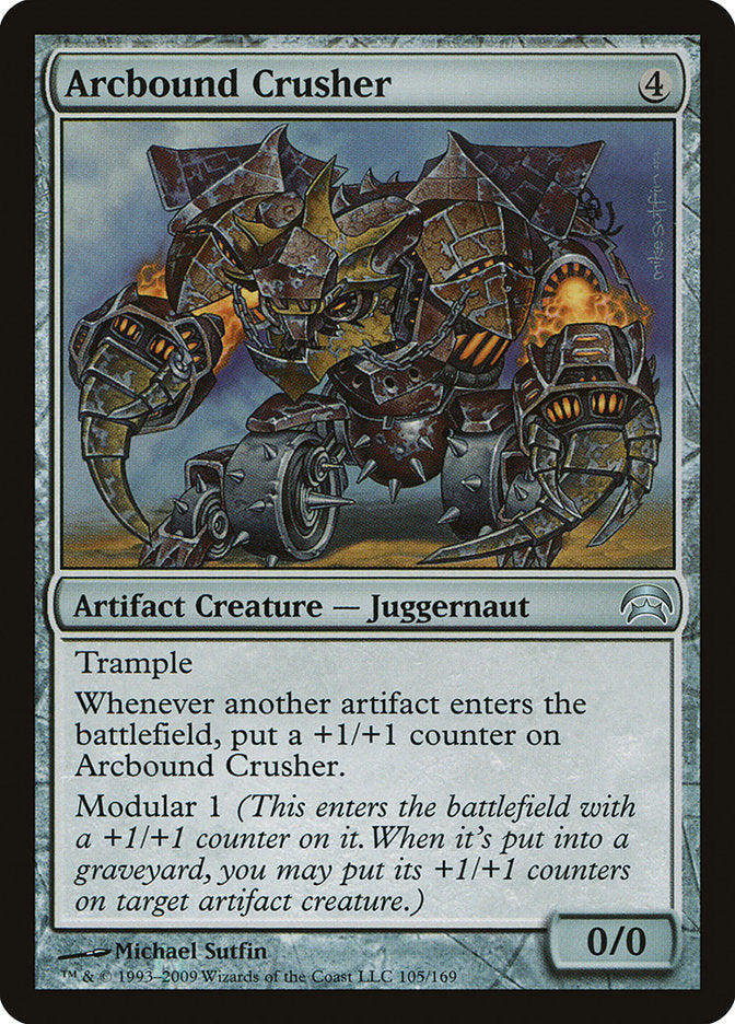 MTG Card Title: Arcbound Crusher HOP/105