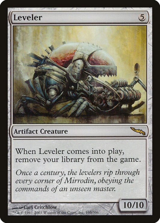 MTG Card Title: Leveler MRD/195