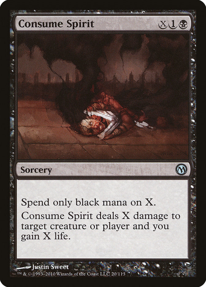MTG Card Title: Consume Spirit DPA/20