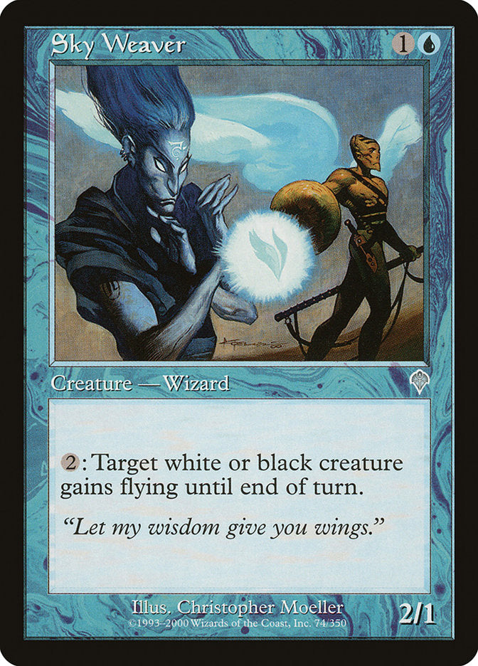 MTG Card Title: Sky Weaver INV/74