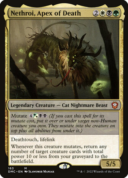 MTG Card Title: Nethroi, Apex of Death DMC/163