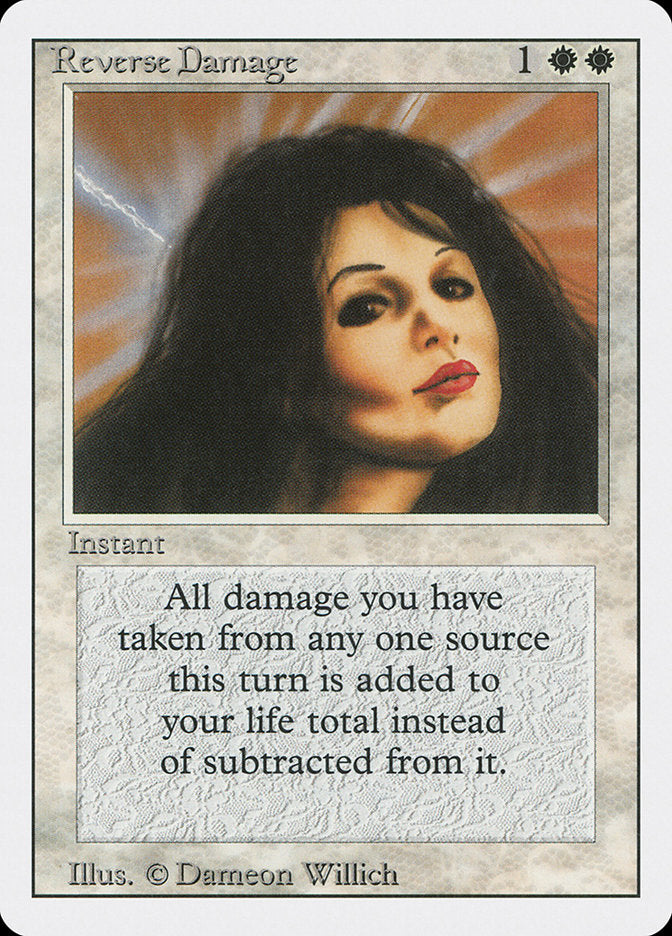 MTG Card Title: Reverse Damage 3ED/35