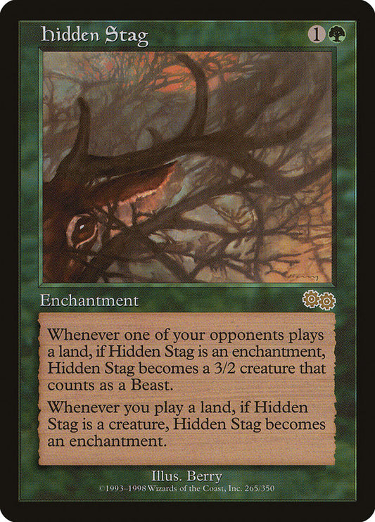 MTG Card Title: Hidden Stag USG/265