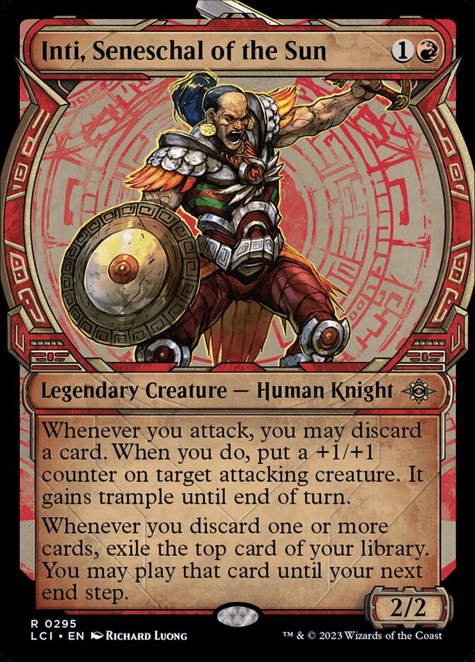 MTG Card Title: Inti, Seneschal of the Sun LCI/295