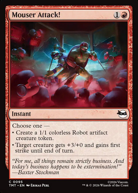 MTG Card Title: Mouser Attack! TMT/95